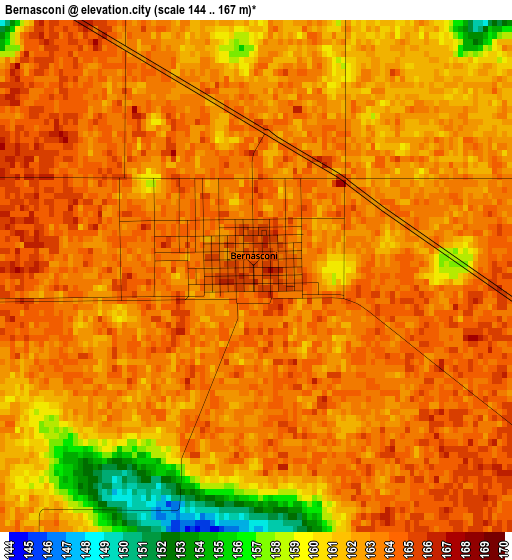 Bernasconi elevation map