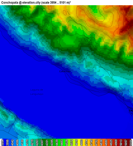 Conchopata elevation map