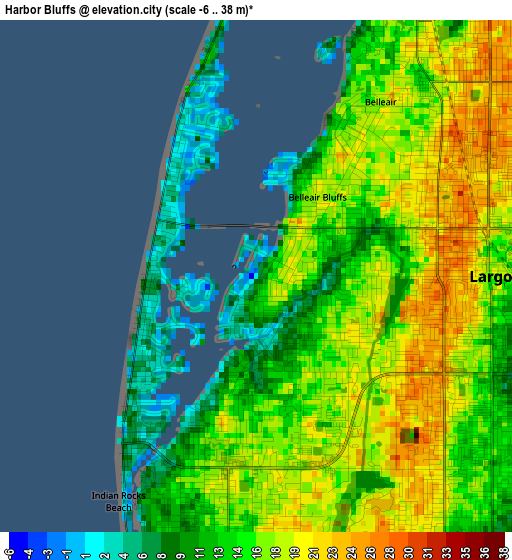 Harbor Bluffs elevation map