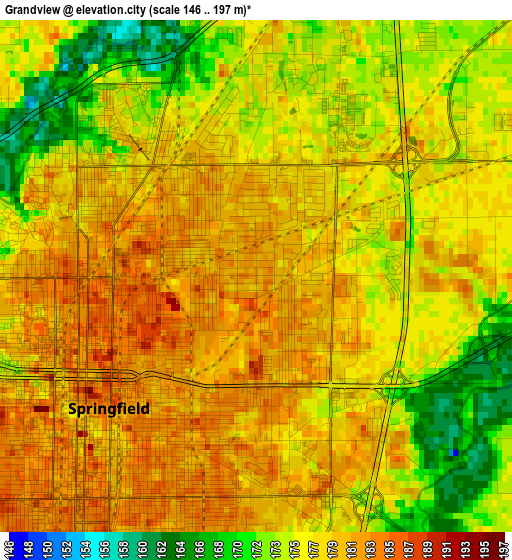 Grandview elevation map