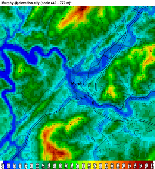 Murphy elevation map