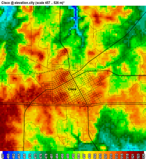 Cisco elevation map