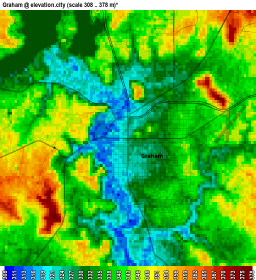 Graham elevation map