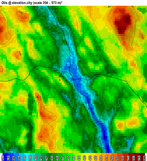 Otis elevation map