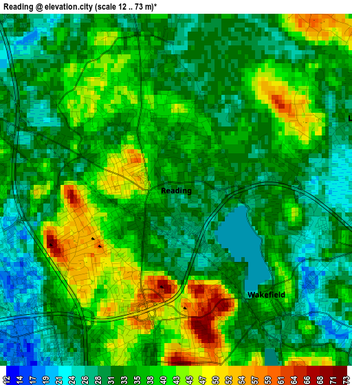 Reading elevation map