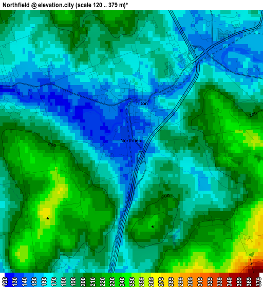 Northfield elevation map