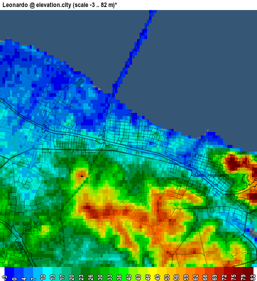 Leonardo elevation map