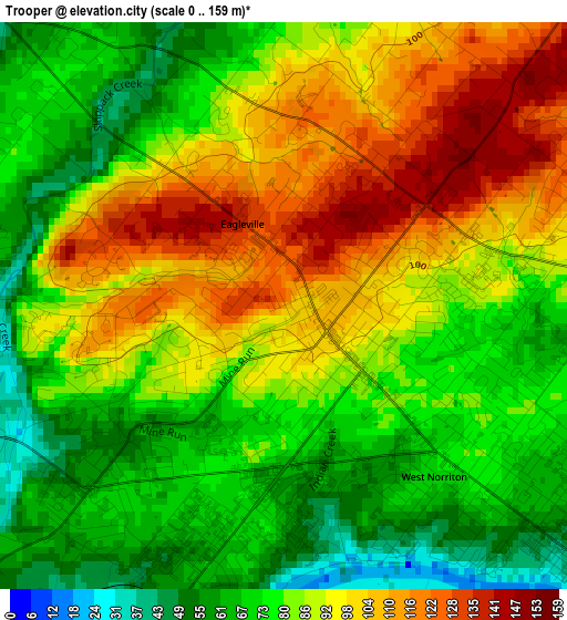 Trooper elevation map