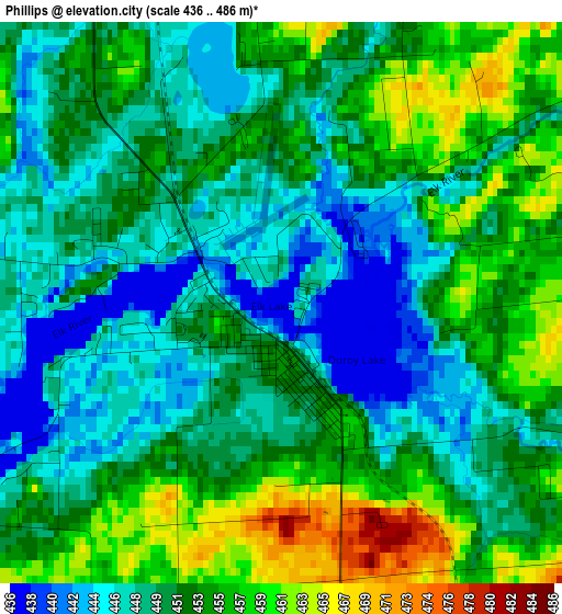 Phillips elevation map