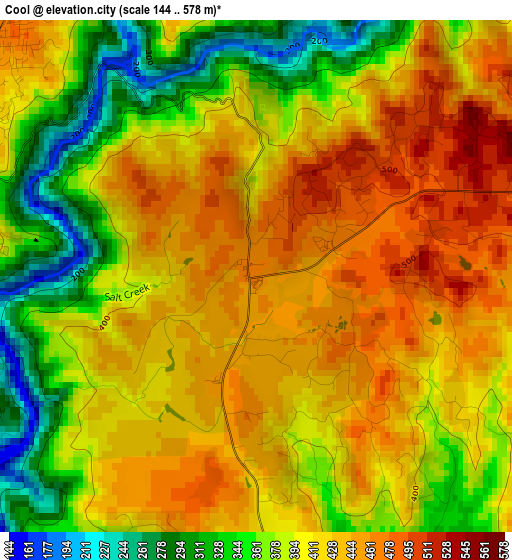 Cool elevation map