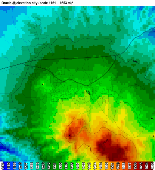 Oracle elevation map