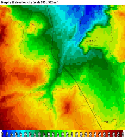 Murphy elevation map