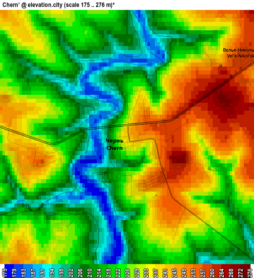 Chern’ elevation map