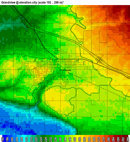 Grandview elevation map