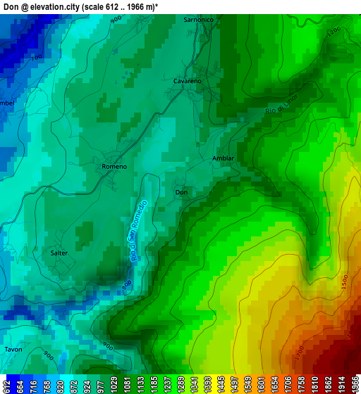 Don elevation map