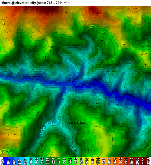 Macra elevation map