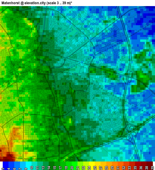 Matenhorst elevation map