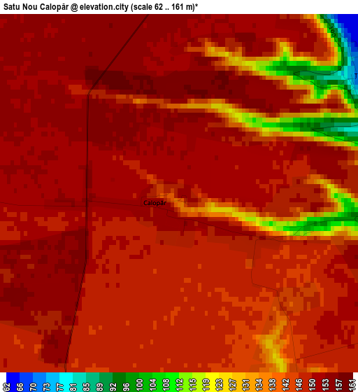 Satu Nou Calopăr elevation map