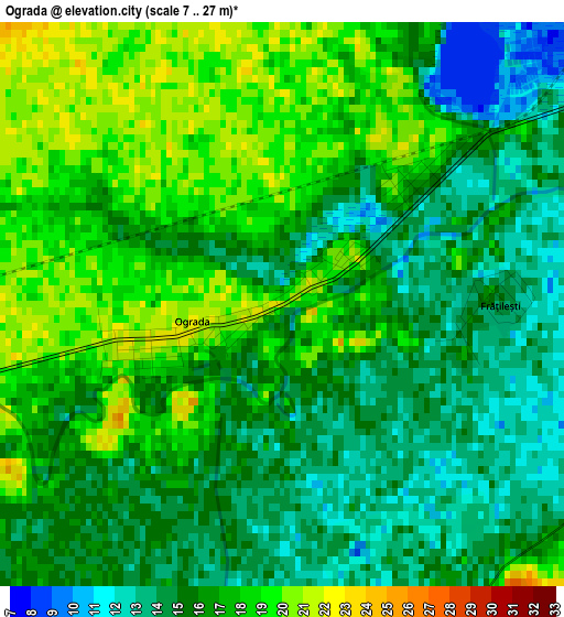 Ograda elevation map