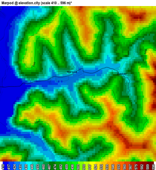 Marpod elevation map