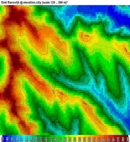 Emil Racoviță elevation map