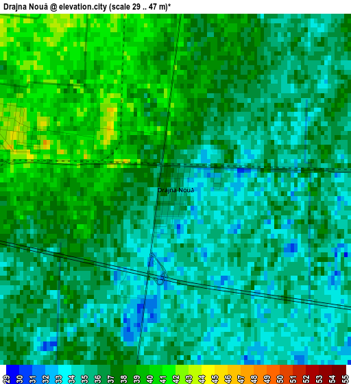 Drajna Nouă elevation map