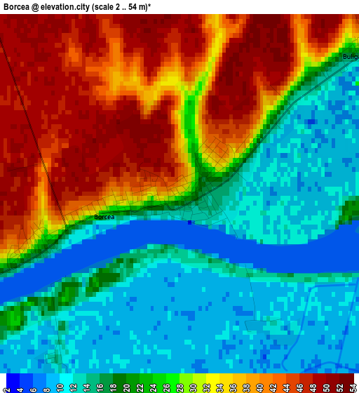 Borcea elevation map