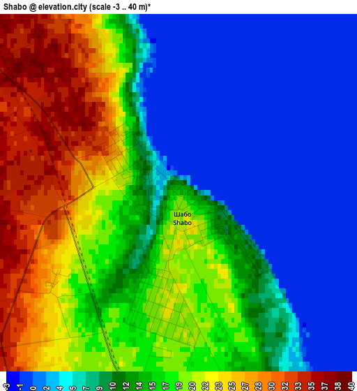 Shabo elevation map