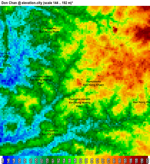 Don Chan elevation map