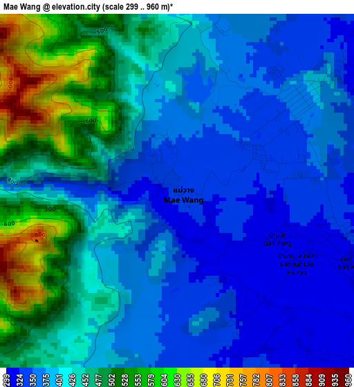 Mae Wang elevation map