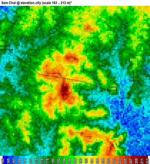 Sam Chai elevation map