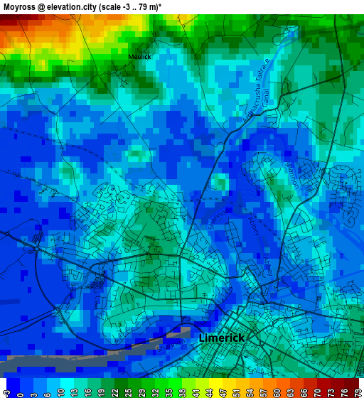 Moyross elevation map