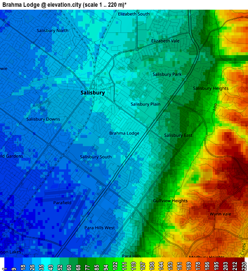 Brahma Lodge elevation map