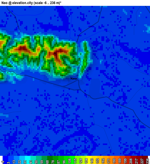 Neo elevation map