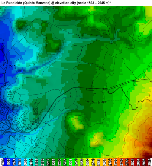 La Fundición (Quinta Manzana) elevation map