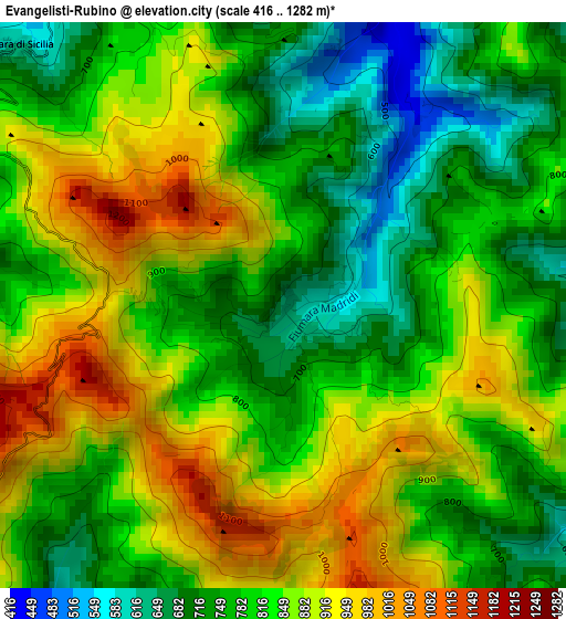 Evangelisti-Rubino elevation map