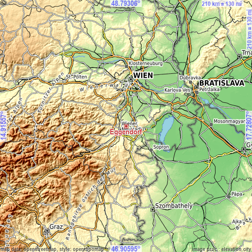 Topographic map of Eggendorf