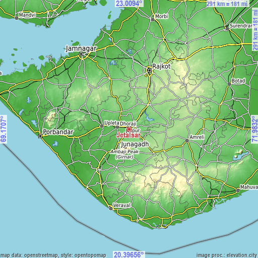 Topographic map of Jetalsar