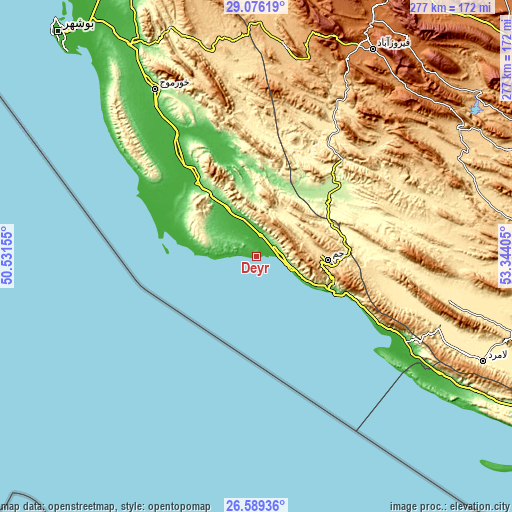 Topographic map of Deyr