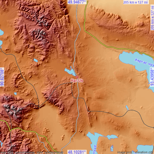 Topographic map of Har-Us