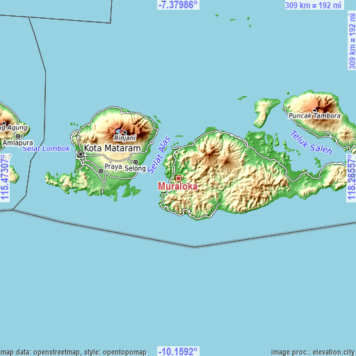 Topographic map of Muraloka