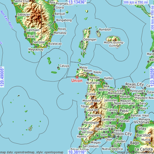 Topographic map of Union