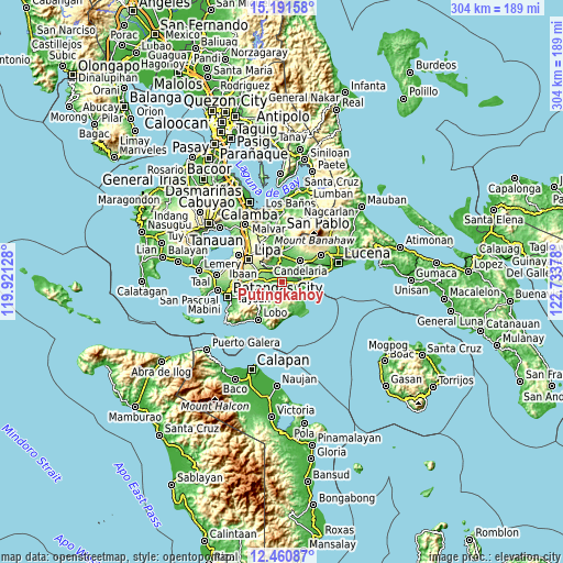 Topographic map of Putingkahoy