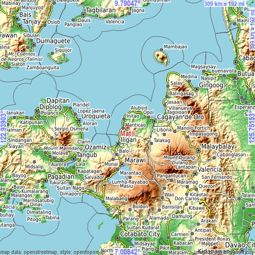 Topographic map of Mat-i