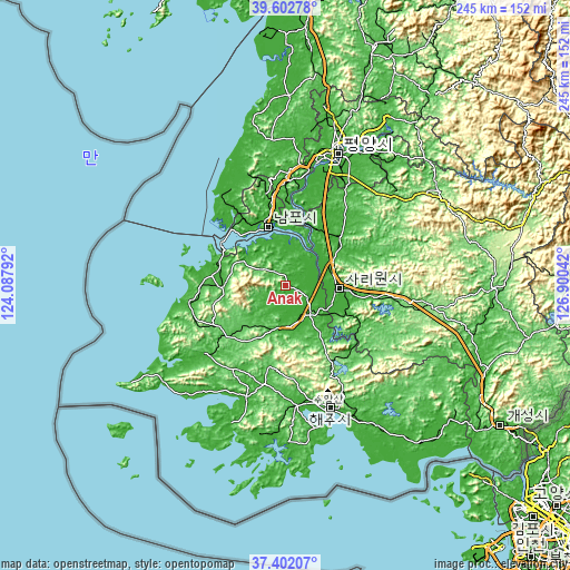 Topographic map of Anak