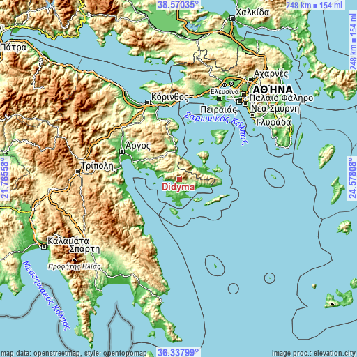 Topographic map of Dídyma