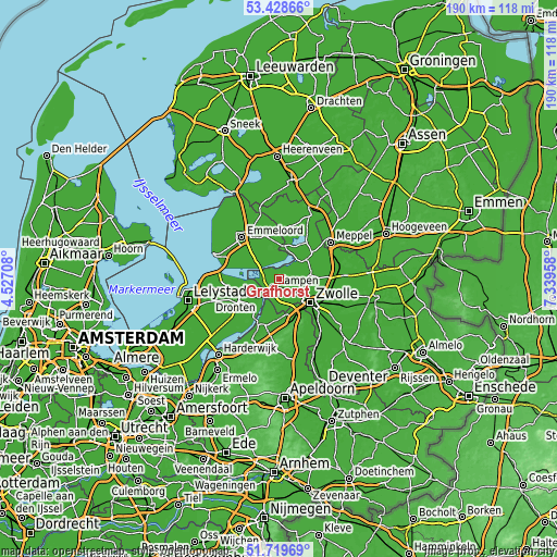 Topographic map of Grafhorst