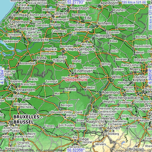 Topographic map of Genoenhuis