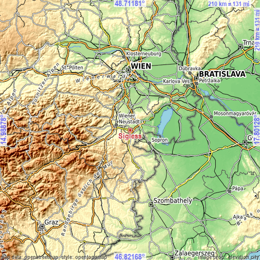 Topographic map of Sigless