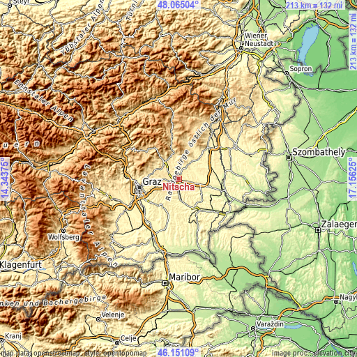 Topographic map of Nitscha